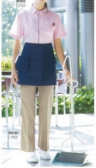 清掃作業の必需品サロンエプロン!!お試しあれ!(^^)!