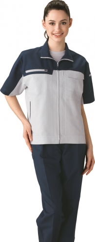 吸汗速乾性に優れた清涼素材と衿元と腰回りのメッシュが夏の暑さから解放します。!